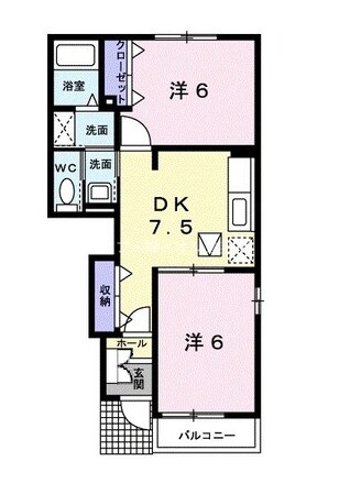 サン　ナリィシュの物件間取画像